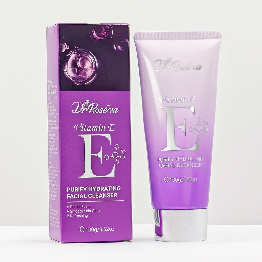 DR.ROSEVA 5Pcs Private Label Skincare Set Anti-Acne Dark Spot Remover Face Toner Cream Whitening Vitamin E Skin Care Sets