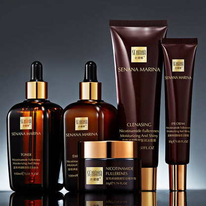 Senana Marina Fullerene Nicotinamide Kit Moisturizing Five-piece Set Facial