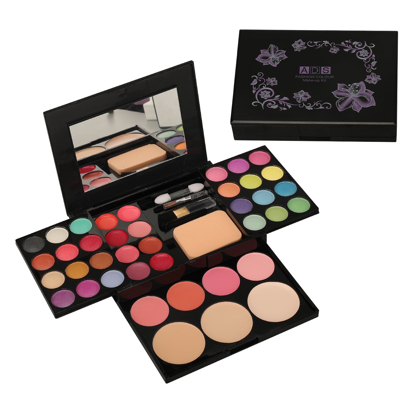 All-in-One Makeup Kit for Women – Full Set with Eyeshadow, Blush, Bronzer & Concealer Palette
