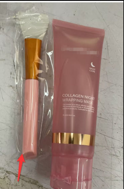 Collagen Night Face Mask – Firming & Hydrating Anti-Wrinkle Skincare with Natural Ingredients