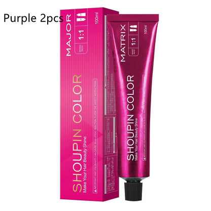 100ml Salon Hairdressing Hair Dye Cream Mermaid Coloring Shampoo