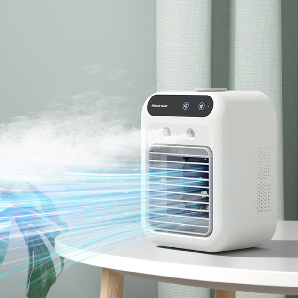 Portable Air Conditioner & Cooler Fan – Water Cooling AC for Room, Office & Car Use