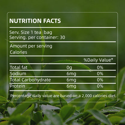 Custom Formula Green Tea Bag Herbal Supplements Manufacturer OEM ODM Certified GMP HALAL COA Wholesale Health Care Tea Product