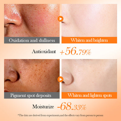 Vitamin C Whitening Six-piece Anti-oxidation Moisturizing Skin Care Gift Box