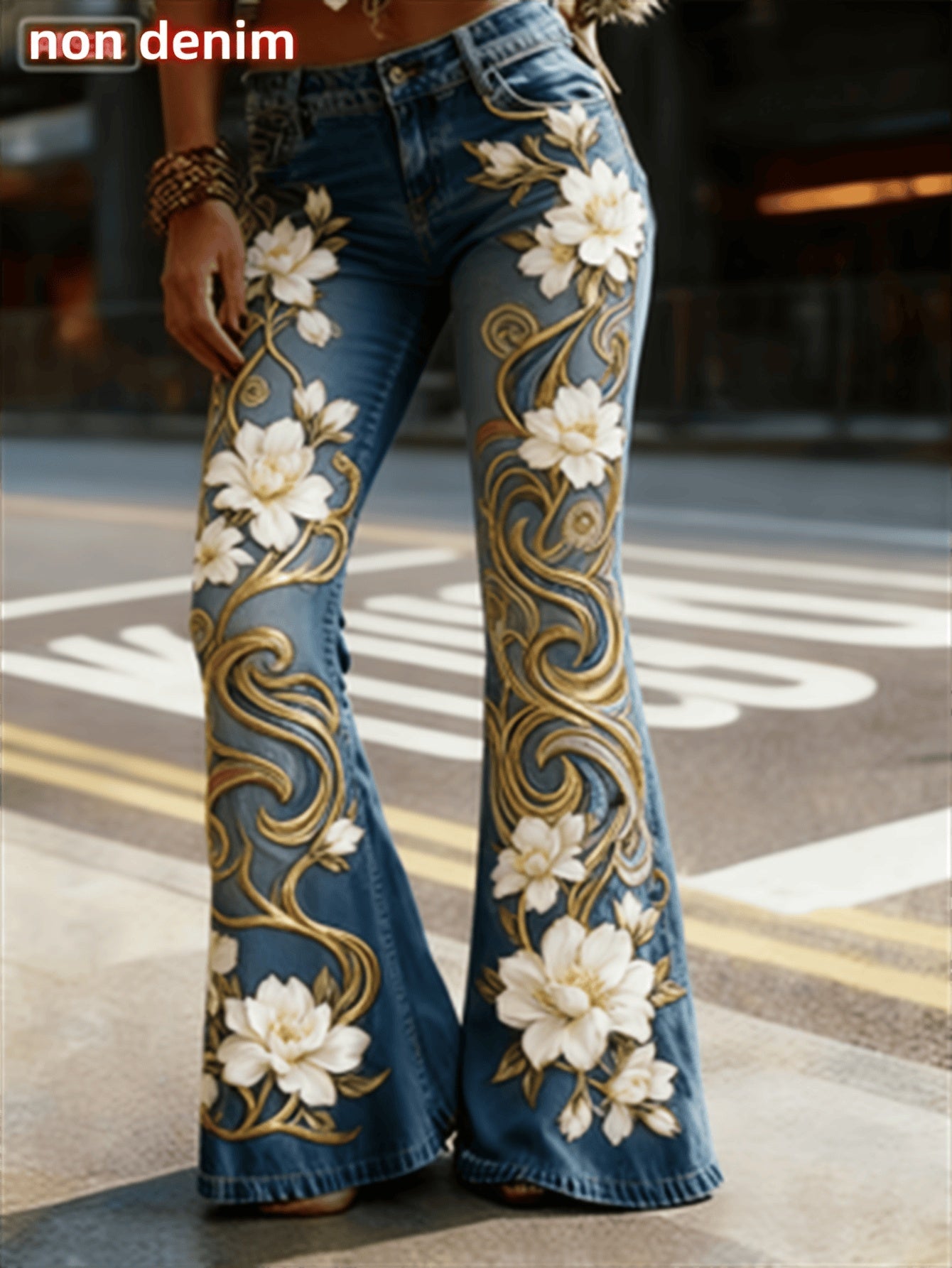 Fashionable Casual Women's Jeans