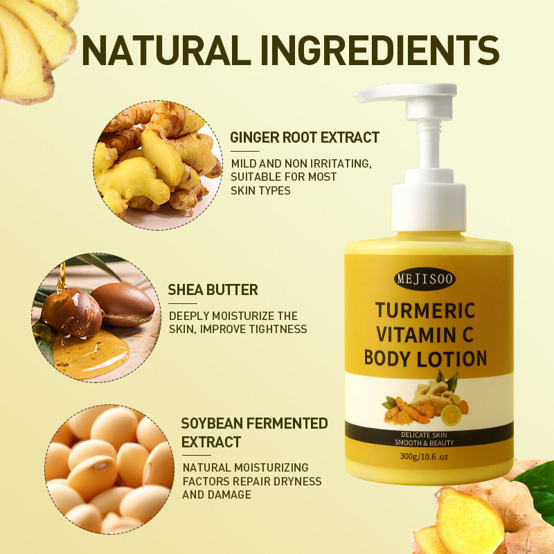 Turmeric VC Body Lotion Hydrating And Skin Rejuvenating Moisturizing And Firming Body Cream