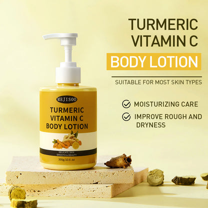 Turmeric VC Body Lotion Hydrating And Skin Rejuvenating Moisturizing And Firming Body Cream