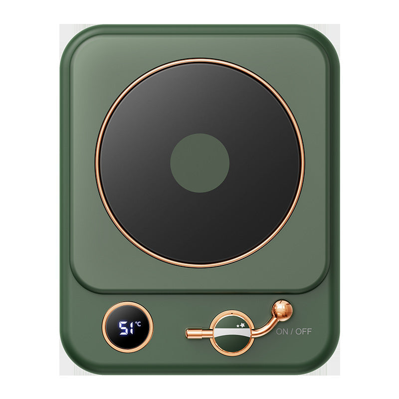 Digital Milk Heating Insulation Base – Desktop Warming Pad with Temperature Display