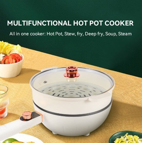 Lac Multifunctional Electric Cooking Wok – Versatile Non-Stick Electric Skillet for Stir-Fry & More