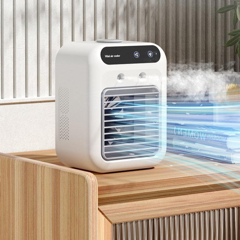 Portable Air Conditioner & Cooler Fan – Water Cooling AC for Room, Office & Car Use