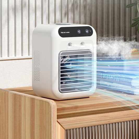 Portable Air Conditioner & Cooler Fan – Water Cooling AC for Room, Office & Car Use