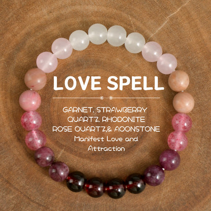 Natural Stone Crystal Bracelet For Women